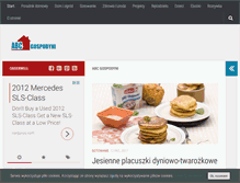 Tablet Screenshot of abcgospodyni.pl